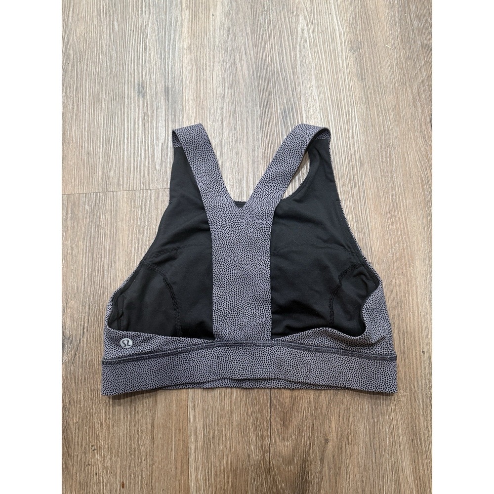 Lululemon Fast Free Nulux Disperse Dusky Lavender Black‎ Women's Size 8